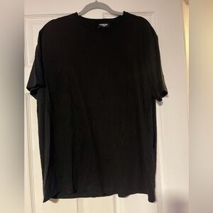 Express basic men black tee